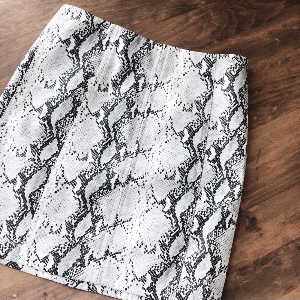 Snakeskin Skirt (NWOT)
